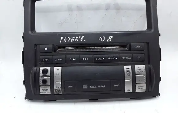Mitsubishi Pajero Radio/CD/DVD/GPS head unit 8002A256XA 6ME7BLN 3AM051A