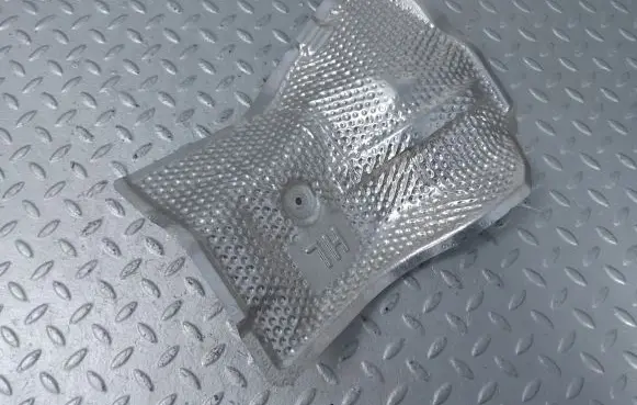 Heat shield in engine bay