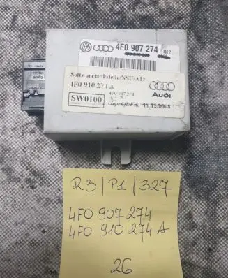 Audi A6 S6 C6 4F Tire pressure control unit 4F0907274