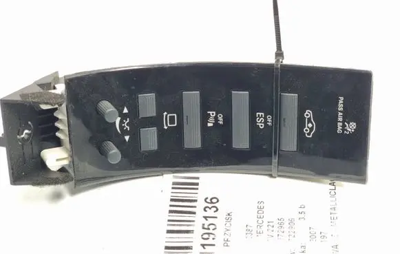 Mercedes-Benz S W221 ESP (stability program) switch A2218701558 ESP