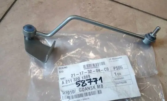 Mercedes-Benz E W211 Rear air suspension level height sensor 2113201889 NE58771