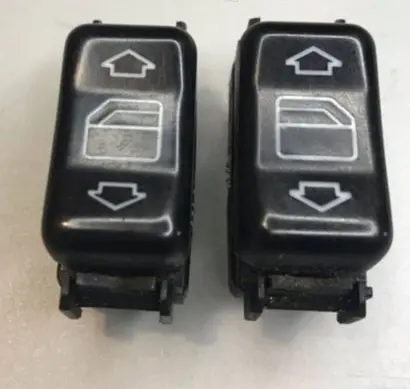Mercedes-Benz E W124 Electric window control switch 1248209010 03809710