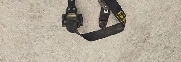 Nissan Terrano Rear seatbelt