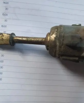 Volkswagen PASSAT B5 Front door lock (next to the handle) 3B0837167B