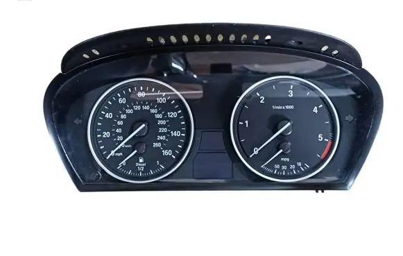 BMW X5 E70 Speedometer (instrument cluster) 62119170272 A2C53299550