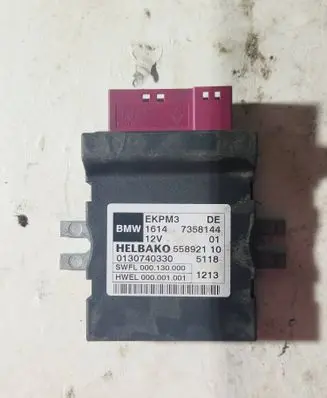 BMW 3 F30 F35 F31 Fuel injection pump control unit/module 7358144 55892110 0130740330