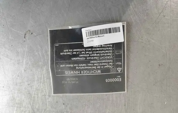 Mercedes-Benz Vito Viano W639 Other engine bay part a6395843238zxu1