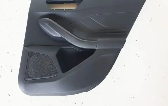 Rear door card panel trim