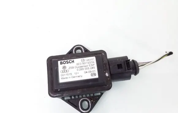 Audi A4 S4 B6 8E 8H ESP acceleration yaw rate sensor 8E0907637A 0265005245