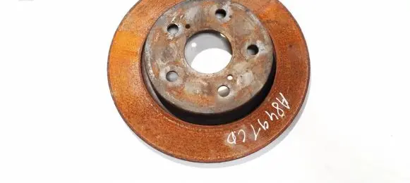 Toyota Corolla E140 E150 Rear brake disc neventiliuojamas