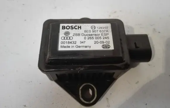 ESP acceleration yaw rate sensor