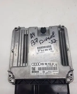 Audi A4 S4 B7 8E 8H Engine control unit/module 03G906016JA 0281012723 9L0906580