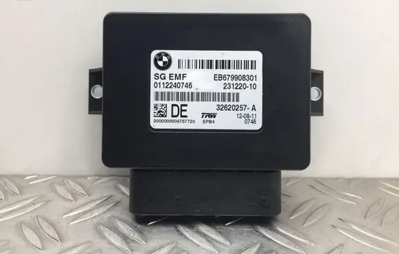 BMW 5 F10 F11 Hand brake control module 6799083 EB679908301 0112240746