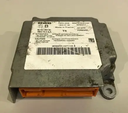 Peugeot 307 Airbag control unit/module 8WK42908 18030708 9650109480