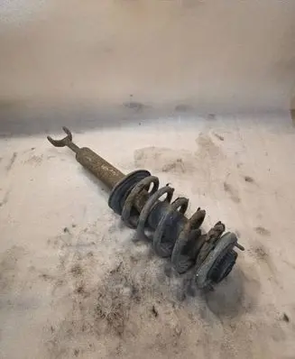 Audi A6 S6 C5 4B Front shock absorber with coil spring 