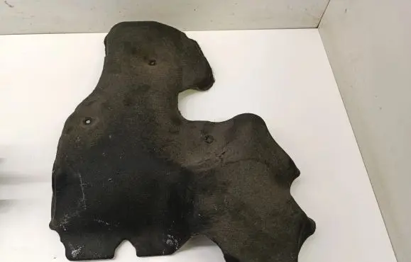 Heat shield in engine bay