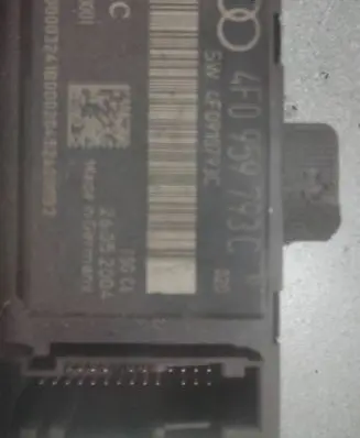 Audi A6 S6 C6 4F Door control unit/module 4F0959793C 26052004 4F0910793C