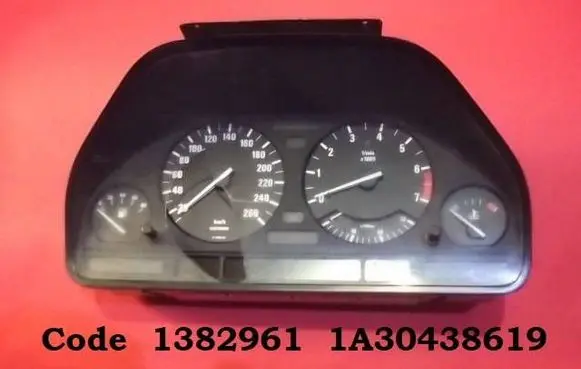 BMW 5 E34 Speedometer (instrument cluster) 1382961 1A30438619