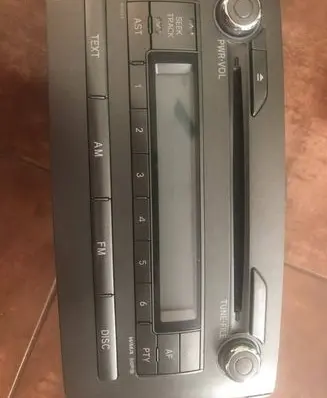 Toyota Auris 150 Radio/CD/DVD/GPS head unit 8612002520 1220008900C101
