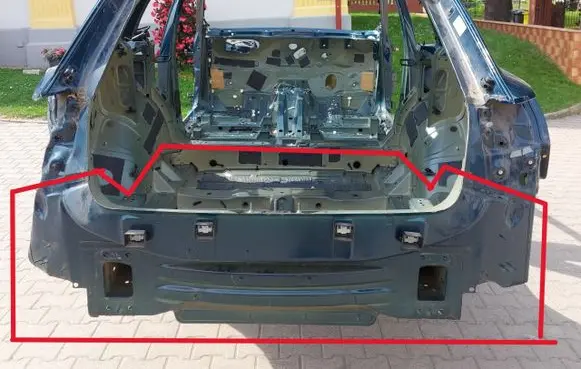 Audi e-tron Trunk bottom trim panel 