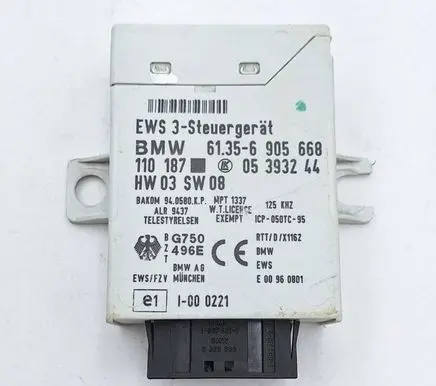 BMW 5 E39 Immobilizer control unit/module 6905668 61356905668 110187