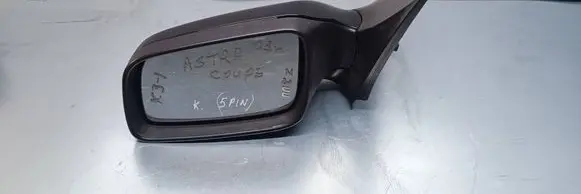 Opel Astra G Front door electric wing mirror E1010534