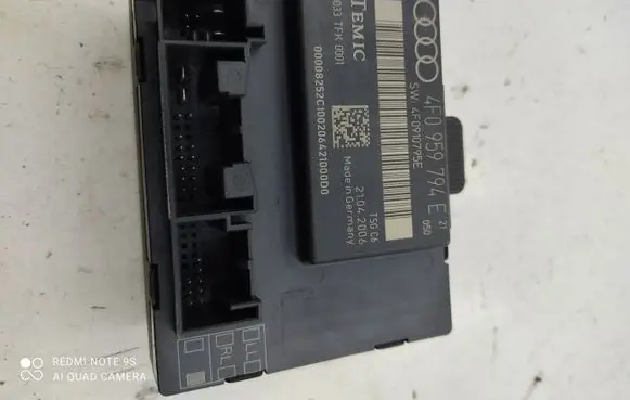 Audi A6 S6 C6 4F Door control unit/module 4F0959794E