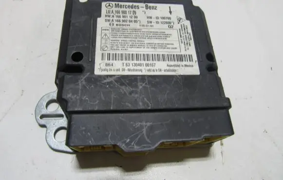 Mercedes-Benz ML W166 Airbag control unit/module A1669001709 A1669020405