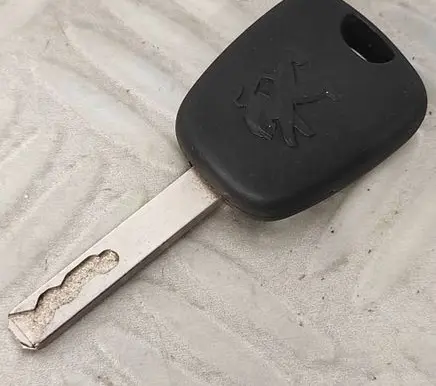 Peugeot 206 Ignition key/card 