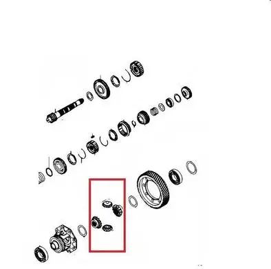 Mitsubishi Outlander Timing chain sprocket MD741906