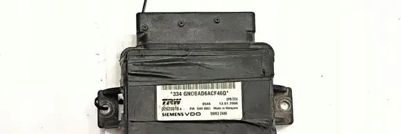 Audi A8 S8 D3 4E Rear brake EMF control unit/module 