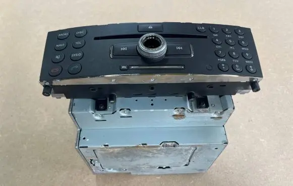 Mercedes-Benz C W204 Radio/GPS head unit trim A2049007002 A2049024701 A2049069880