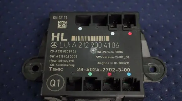 Mercedes-Benz E W212 Door control unit/module A2128208926 A2129020003