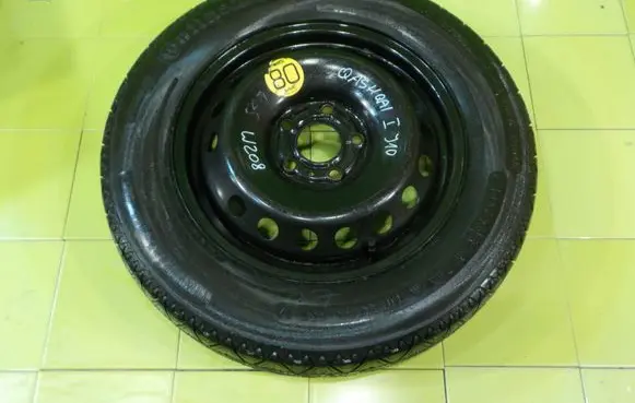 Nissan Qashqai+2 R16 spare wheel 