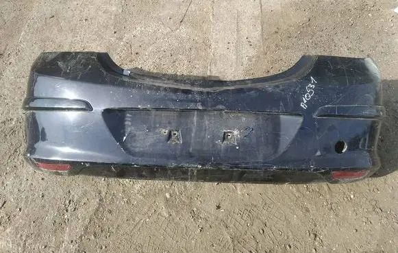 Opel Astra H Rear bumper juodas