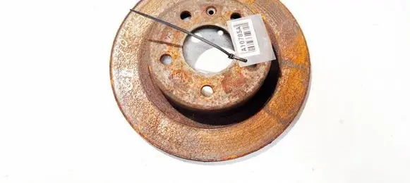 Opel Astra H Rear brake disc neventiliuojamas