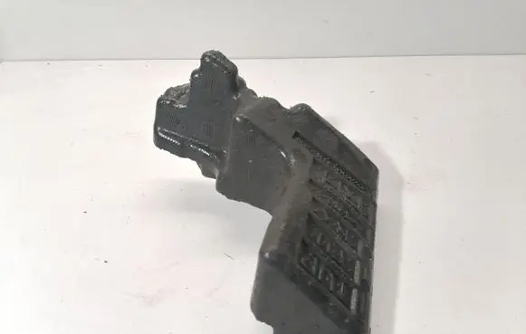 Front bumper foam support bar