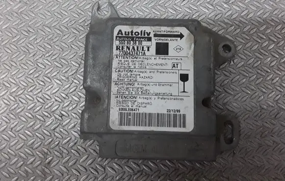 Renault Scenic I Airbag control unit/module 550803800 7700437471A