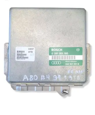 Audi 80 90 S2 B4 Engine control unit/module 0281001185 8A0907401B
