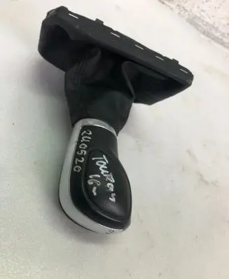 Volkswagen Touran III Gear lever shifter trim leather/knob