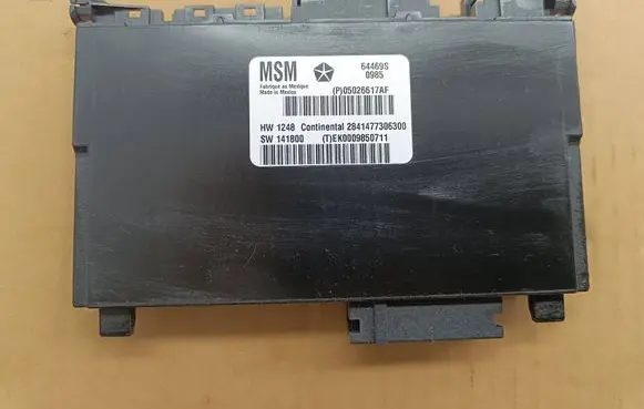 Jeep Grand Cherokee Seat control module 05026617AF EK0009850711 2841477306300