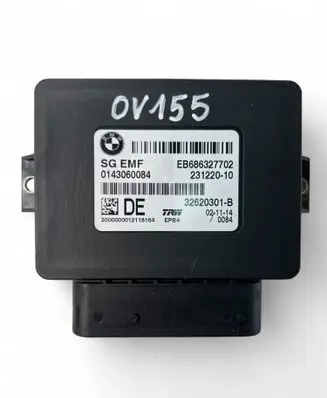 BMW 5 F10 F11 Rear brake EMF control unit/module 23122010
