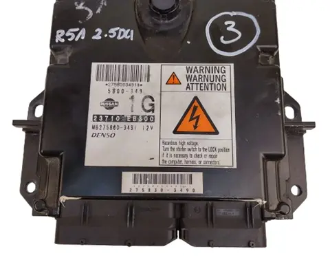 Nissan Pathfinder R51 Engine control unit/module ECU 23710EB300 MB2758003491
