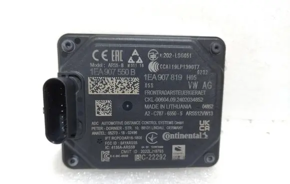 Volkswagen ID.7 Distronic sensor radar 1EA907550B 1EA907819 RAD009