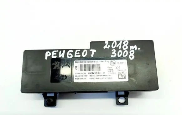 Peugeot 3008 II Bluetooth control unit module 9828266180