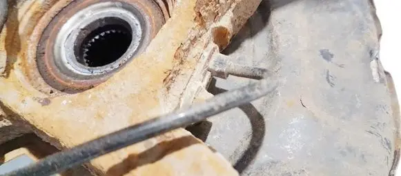 ABS brake wheel speed sensor