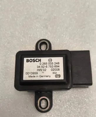 BMW X5 E53 ESP acceleration yaw rate sensor 34526753694 0013959 0265005248