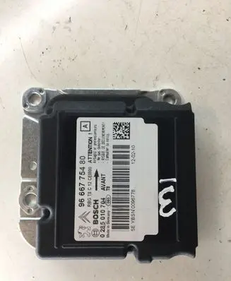 Peugeot 3008 I Airbag control unit/module 9666775480