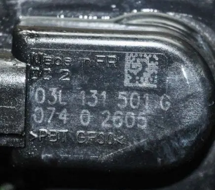 Audi A3 S3 8P EGR valve 03L131501G07402605