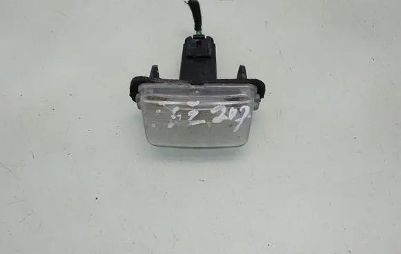 Peugeot 207 Number plate light